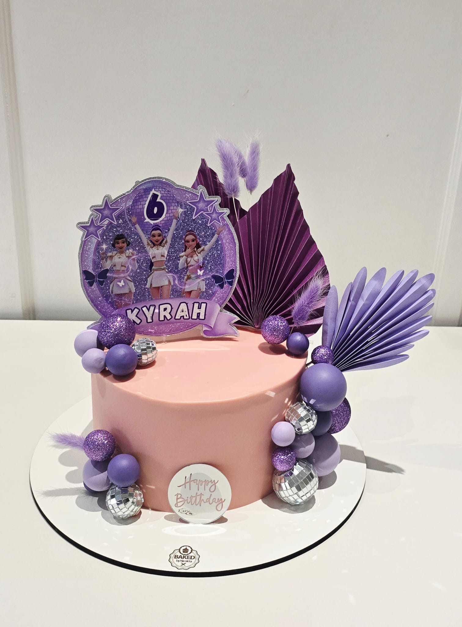 Bespoke custom celebration cake for Girls & Fairytales handcrafted by Nicoleta